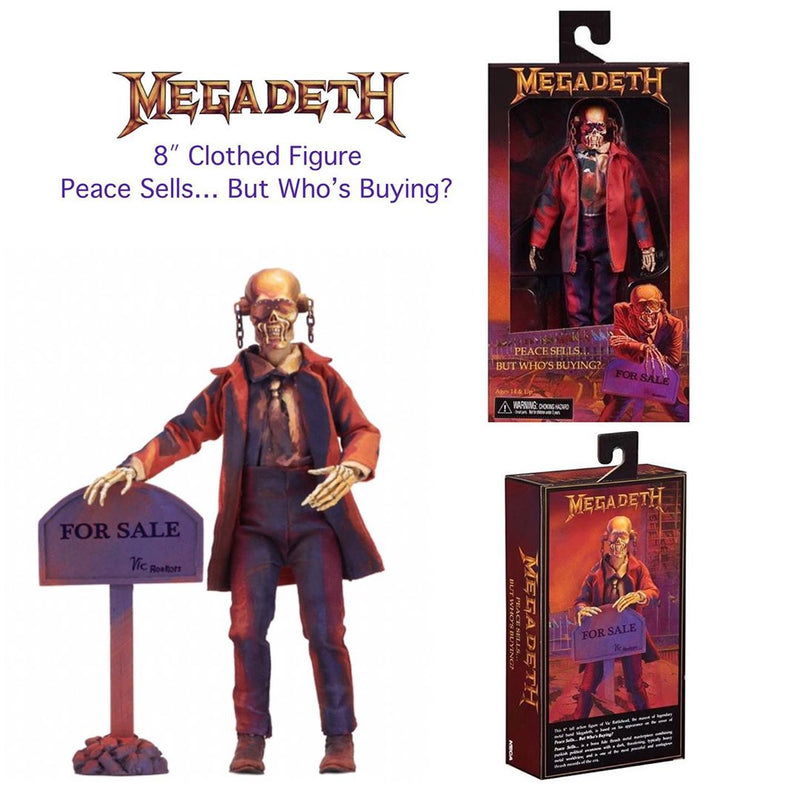 NECA's Megadeth “Peace Sells… But Who's Buying?” Vic Rattlehead