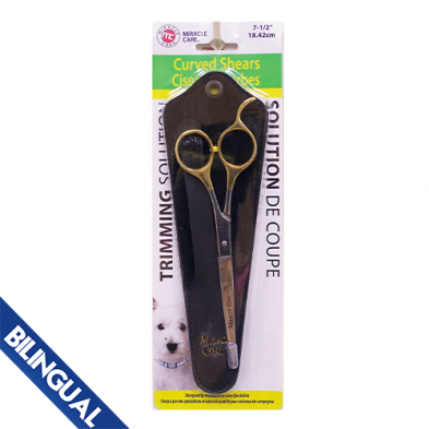 MIRACLE CORP® MIRACLE COAT® CURVED BLUNT TIP SHEARS 7-1/4"