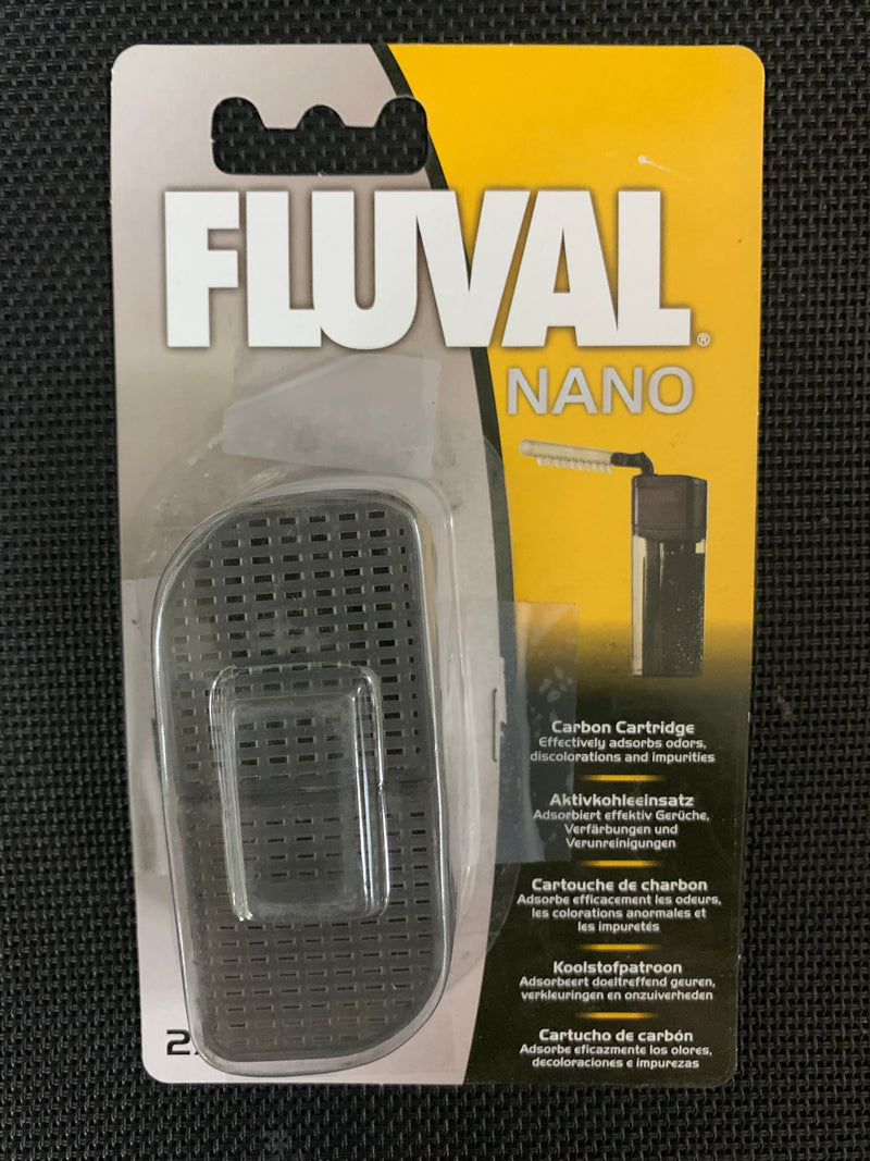 Fluval Nano Aquarium Filter Carbon Cartridge - 2 Pack  A458