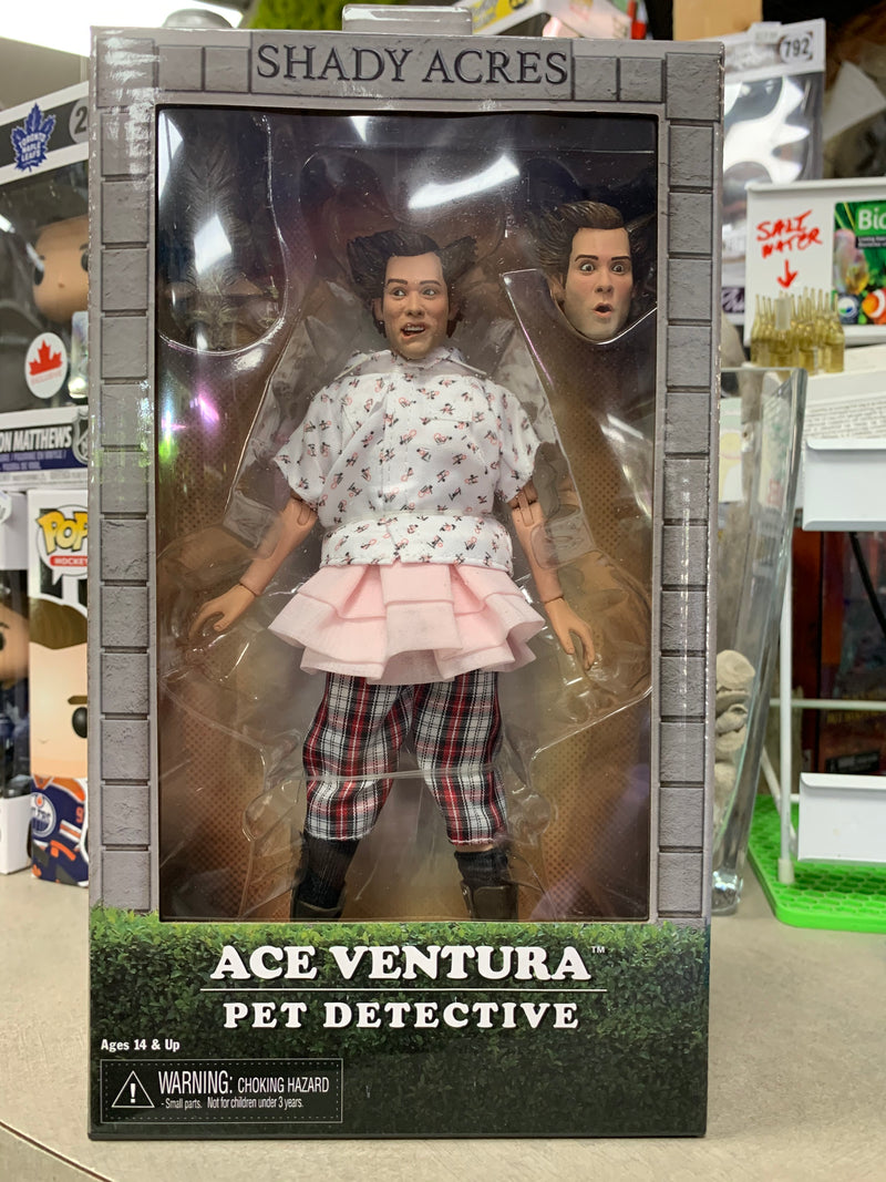 NECA Ace Venture SHADY ACRES 8" Clothed Figure