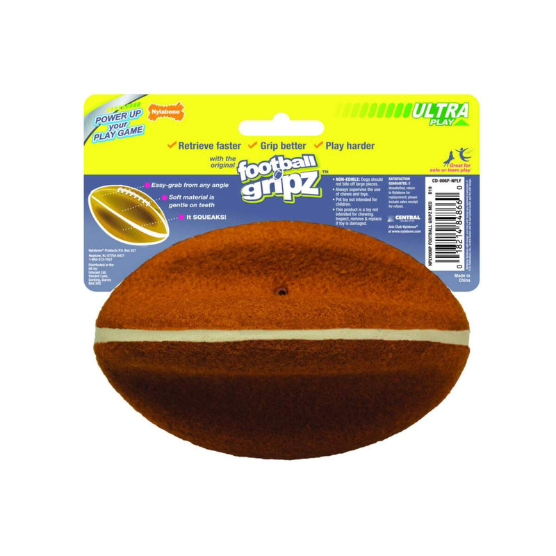 NYLABONE Power Play Dog Football Gripz