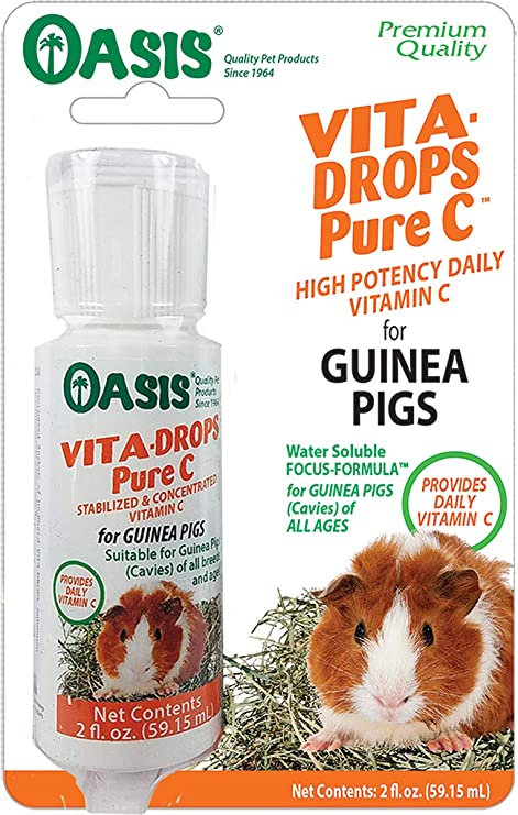 Oasis Vita Drops Pure C for guinea Pigs 2oz.