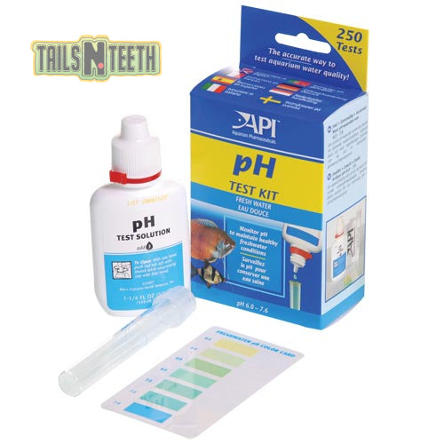 API Freshwater pH Test Kit - Measures pH From 6.0-7.6