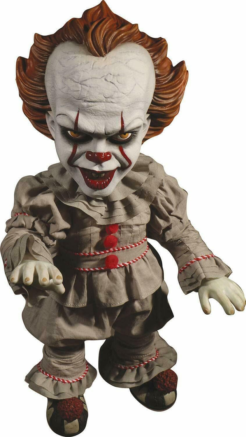 IT PENNYWISE Clown Mezco Designer Series MDS Mega Scale Talking 15" Figure NEW