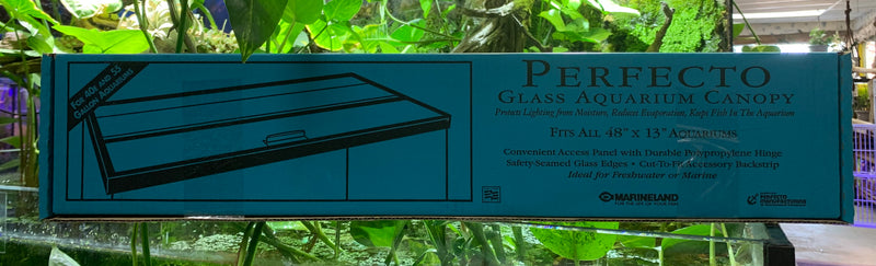 Marineland Hinged Glass Canopy 48"x12"