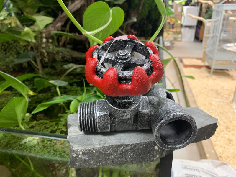 Broken Valve Aquarium Ornament