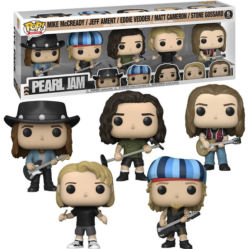 POP! MUSIC 5 pack -  "PEARL JAM" Collectable