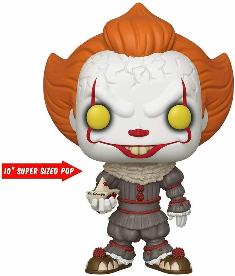 Funko Pop! Movies IT Chapter 2 Pennywise w/Boat Super 10" Figure