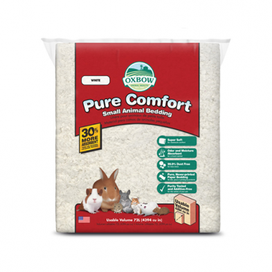 OXBOW ANIMAL HEALTH™ PURE COMFORT™ SMALL ANIMAL BEDDING WHITE 72L