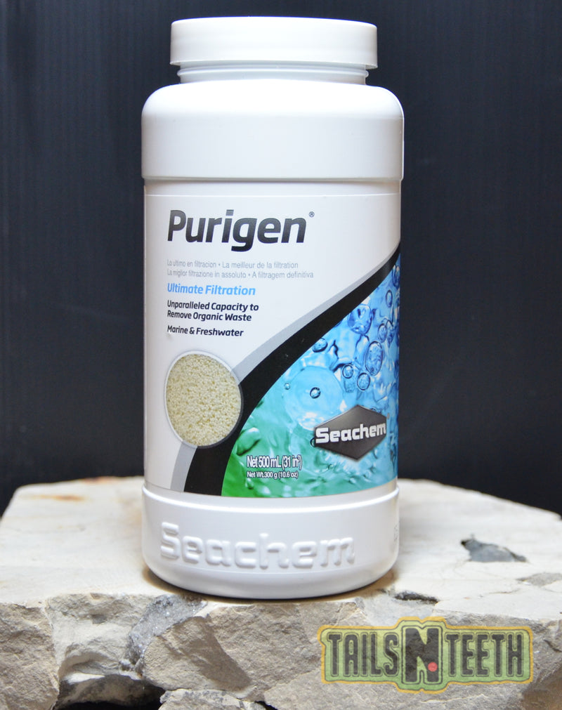 Seachem Purigen - Ultimate Filtration - 500ml (Treats 500 Gallons - Regenerable)