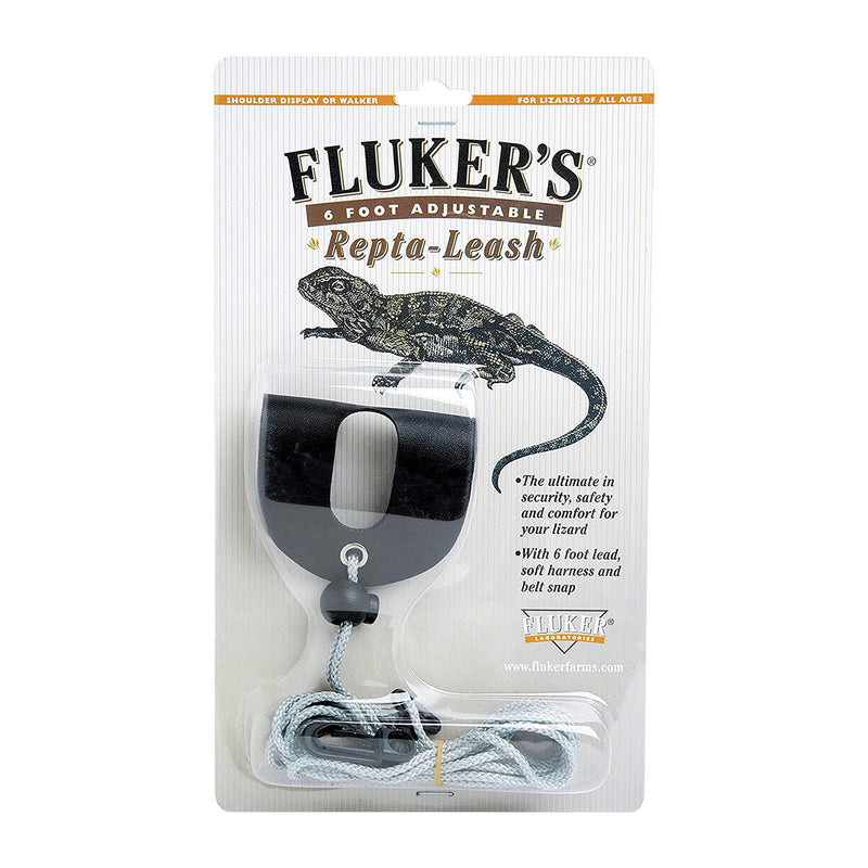 Fluker's Repta-Leash - Medium 4″ HARNESS (6′ LEAD); 0.25 lbs