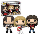 POP! ROCKS 3 pack - "RUSH" vinyl Collectable "VAULTED"
