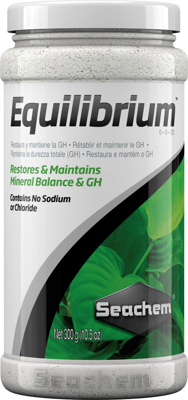 Seachem Equilibrium - Maintains Mineral & GH Balance 300g