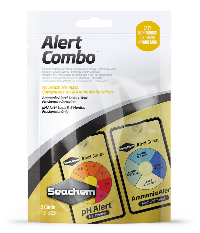 Seachem Alert Combo - Ammonia Alert & pH Alert - Continuous Readings