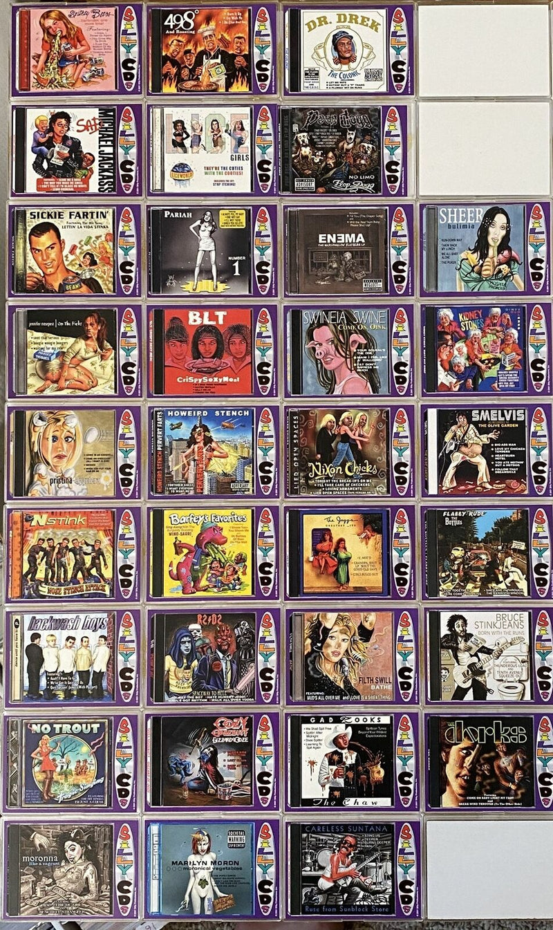 Silly CDs Collector Cards Brand New Sealed Trading Card Pack