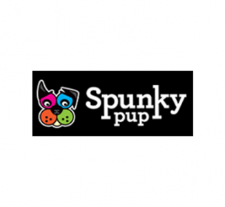 SPUNKY PUP FURRY FRIENDS PARROT WITH BALL SQUEAKER DOG TOY