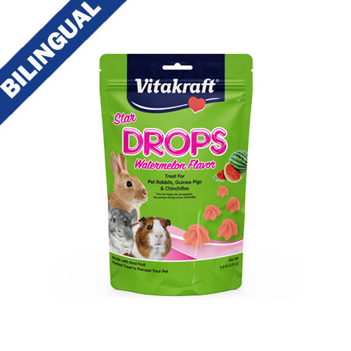 VITAKRAFT® STAR DROPS WATERMELON FLAVOR SMALL ANIMAL TREAT 4.75 OZ