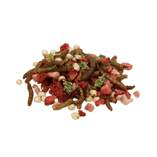 SUNSEED VITA PRIMA WIGGLERS & BERRIES TRAIL MIX TREAT FOR HEDGEHOGS 2.5 OZ