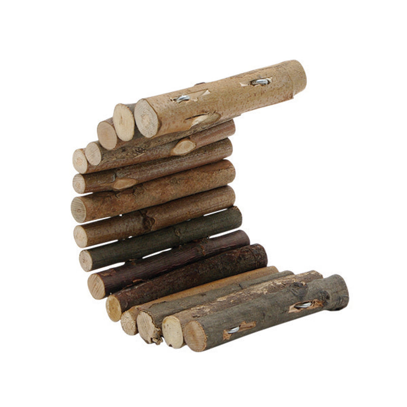 Living World Tree House Real Wood Logs - Medium