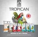Tropican TropiMix Enrichment Food for Small Parrots 9.07kg - Made In Canada