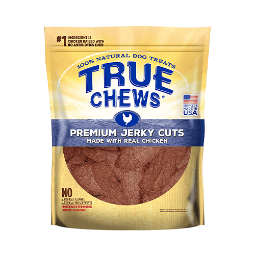 TRUE CHEWS  PREMIUM JERKY CUTS MADE WITH REAL CHICKEN SINGLE CHEW