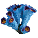 Blue Torch Coral Aquarium Ornament  5.75" x 5" x 5.5"