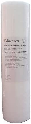Valuetrex (1227865-V) 9-7/8"x2.5" VX01 1 Micron RO Sediment Filter