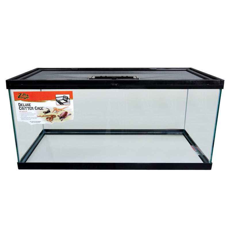 Zilla Deluxe Critter Cage with Feeding Door - 40 gal Breeder