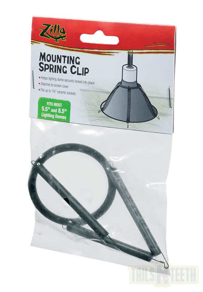 Zilla Mounting Spring Clip for assorted lighting domes