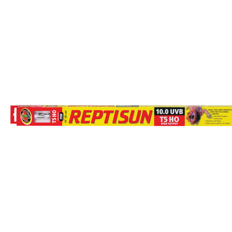 Zoo Med ReptiSun 10.0 T5-HO UVB Fluorescent Lamp - 39 W - 34" -OS5-39