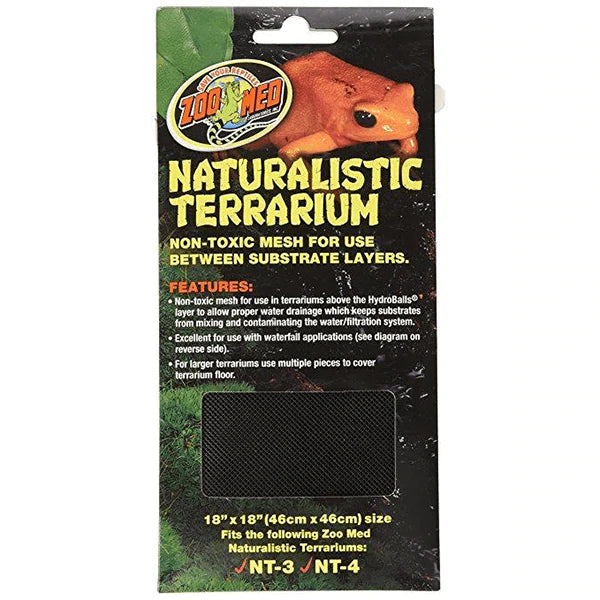 Zoo Med Naturalistic Terrarium Substrate Mesh - 18" x 18"  NT-M18E