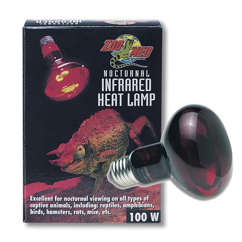 Zoo Med Nocturnal Infrared Heat Lamp - 100 W