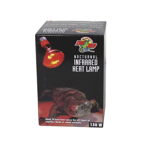 Zoo med nocturnal infrared heat store lamp 150w