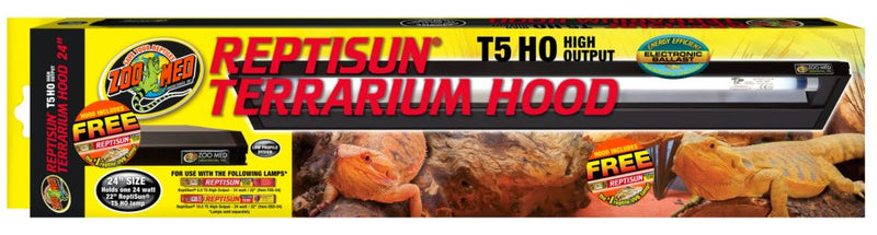 Zoo Med ReptiSun T5-HO Terrarium Hood - 24"