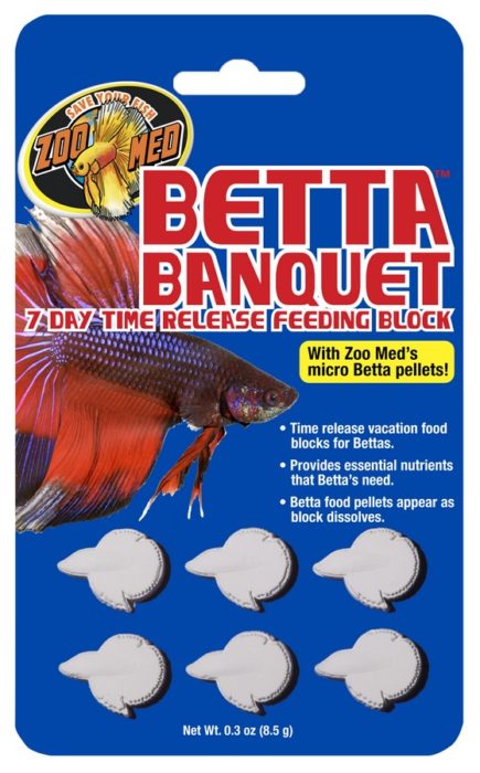 Zoo Med Betta Banquet 7 Day Feeding Blocks - 6 pk