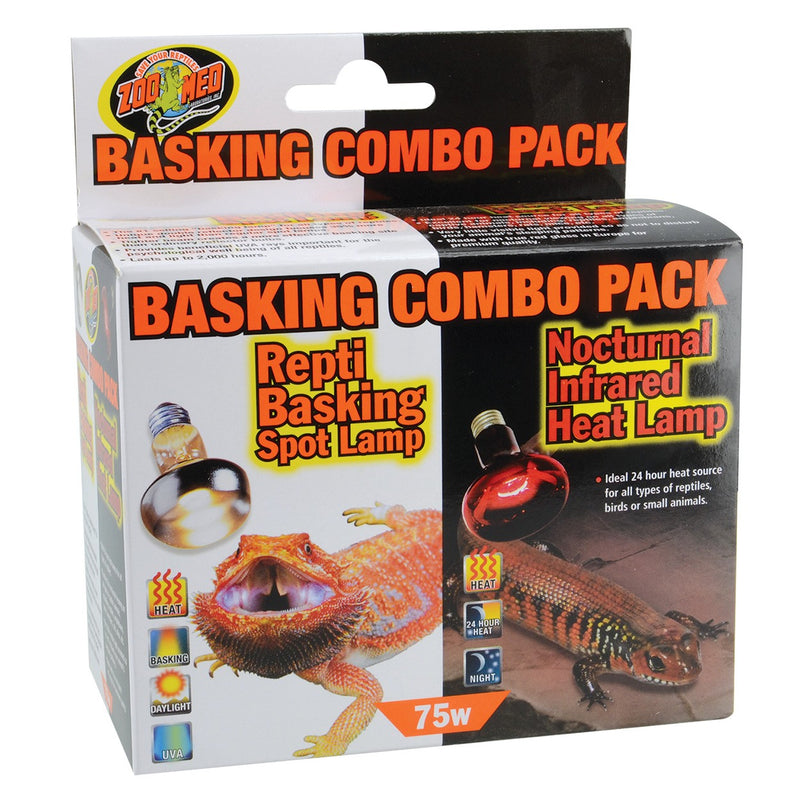 Zoo Med Basking Combo Pack - 75 Watt